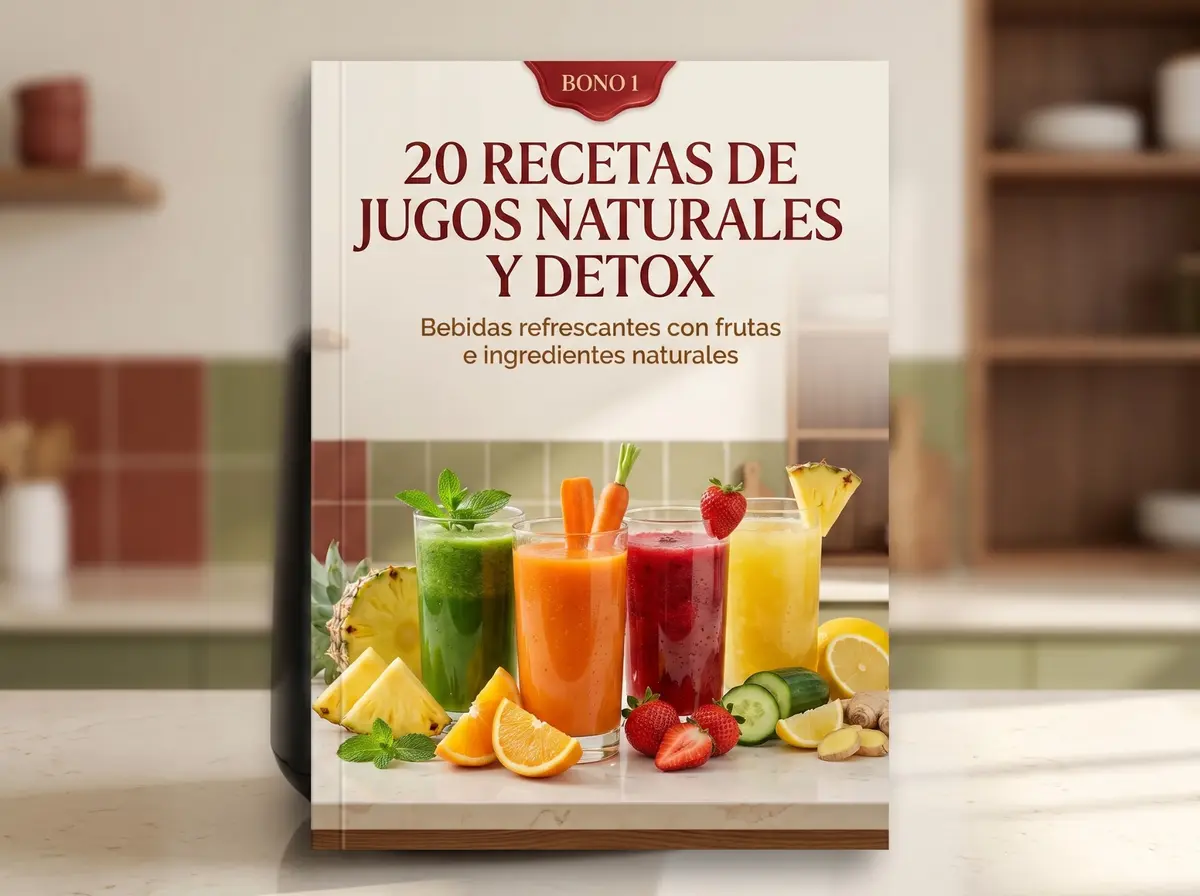 Bono 1: 20 recetas de jugos naturales y detox