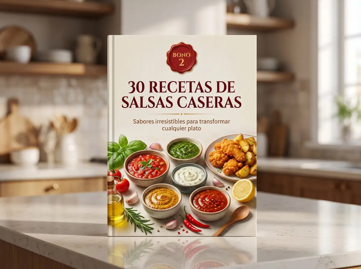 Bono 2: 30 recetas de salsas caseras